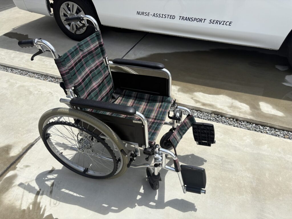 車いす
徳島県　介護タクシー　GO FINE